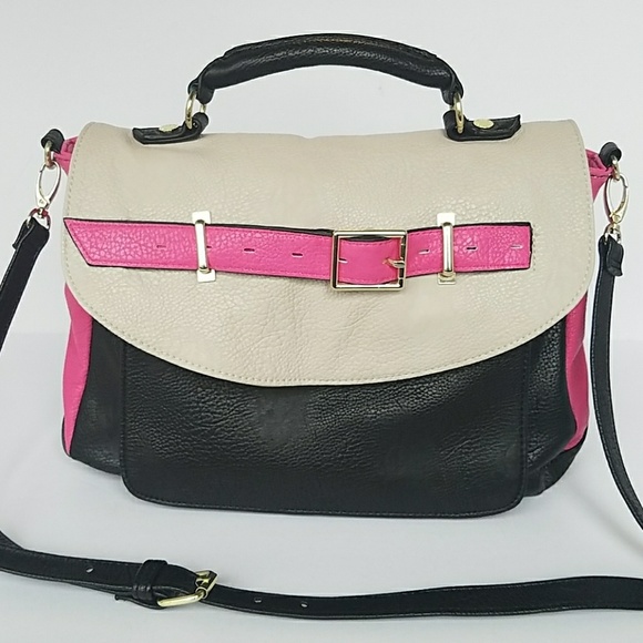 Steve Madden Color Block Handbag - Picture 1 of 5